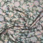 Russian Silk with Thread Work Fabric  (2.5 Meters Each Design)
