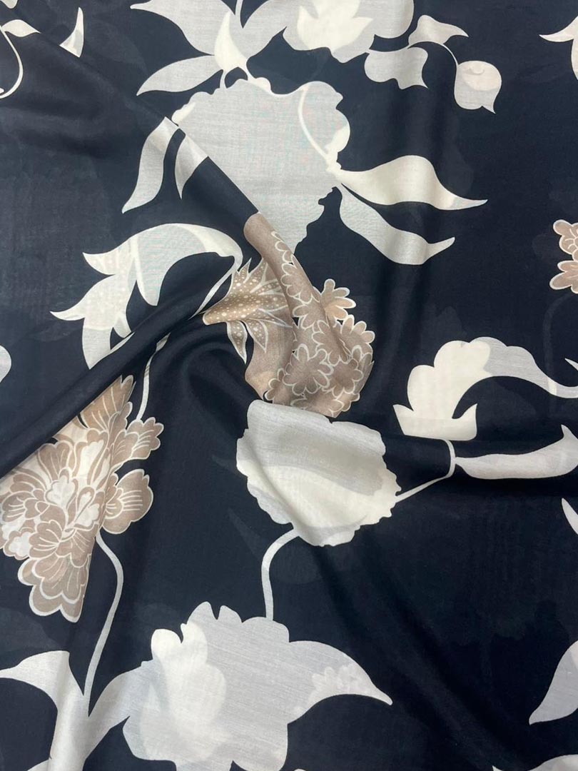 Crepe Printed Unstitched Fabric  (2.5 Meters Each Design)